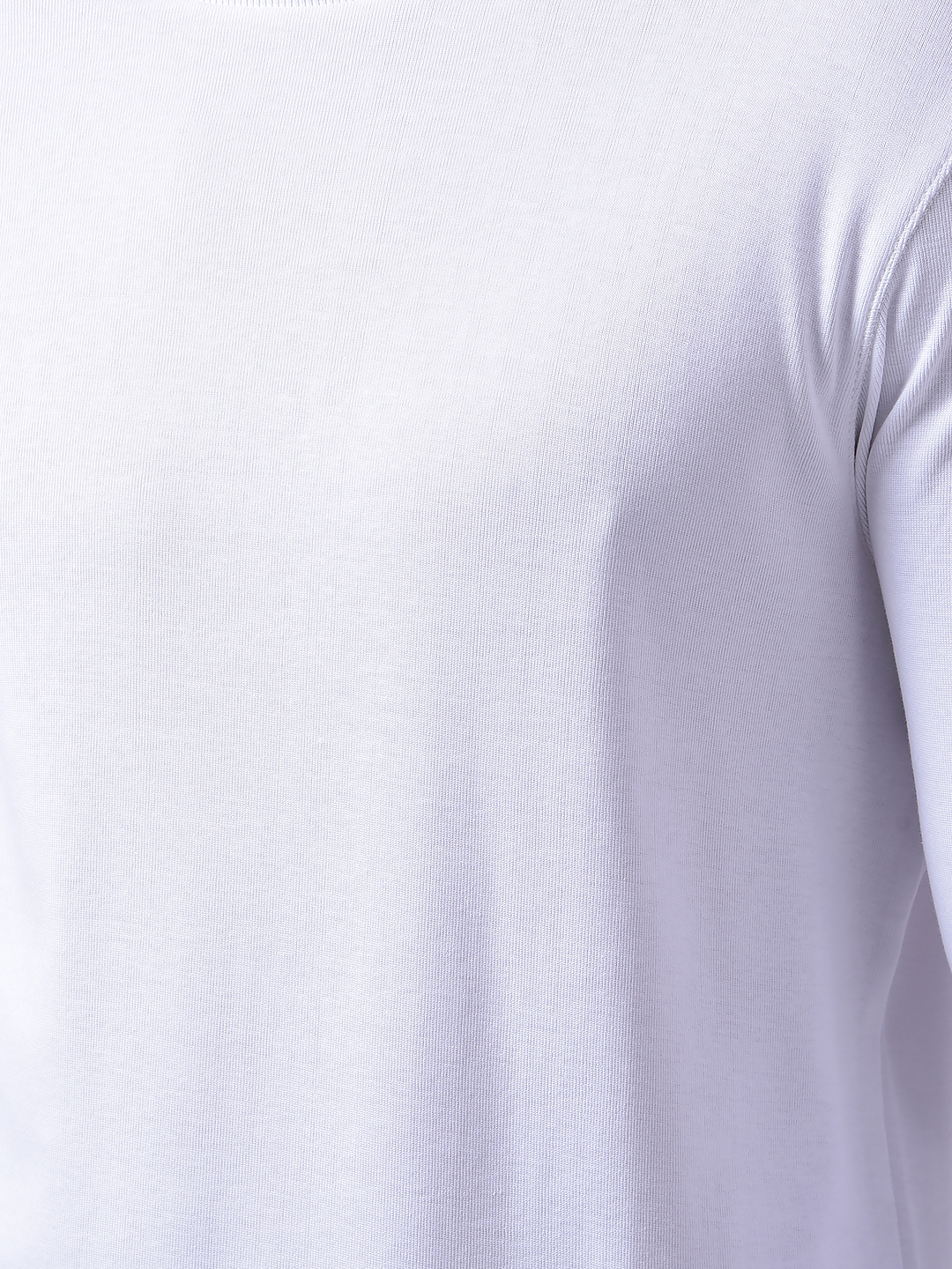 Numero Uno Men White Crew Neck Slim Fit T-Shirt